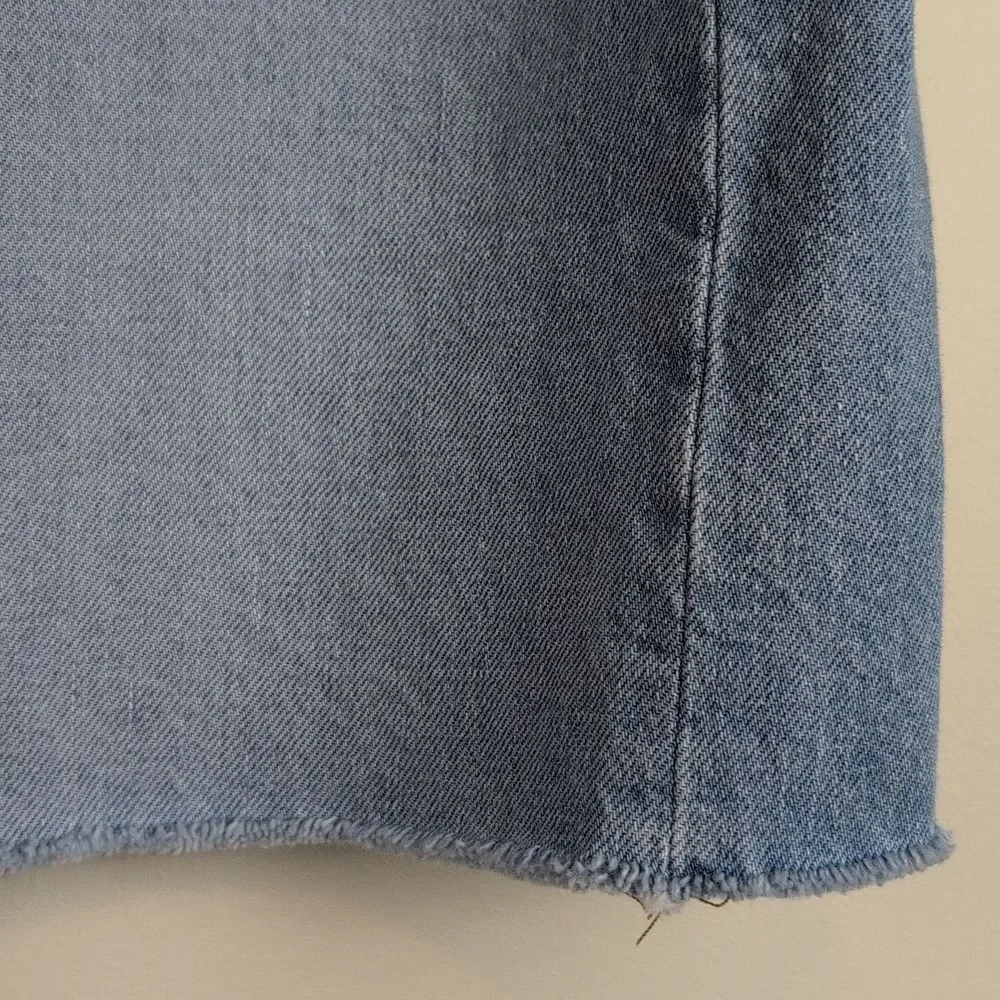 Madewell Baggy Denim Jean Shorts 100% cotton Size 31